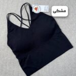نیمتنه پشت بندی کمرپهن مشکی